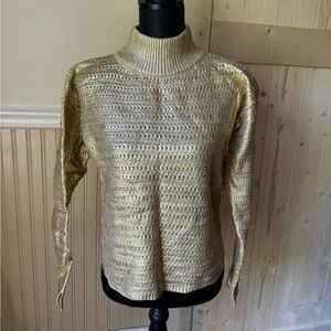 Scoop - Gold Sweater